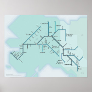 Poster Rio Yukon 15" x 20"