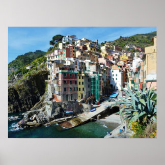 Póster Riomaggiore, Cinque Terre, Itália