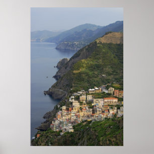 Póster Riomaggiore e Cinque Terre, Itália