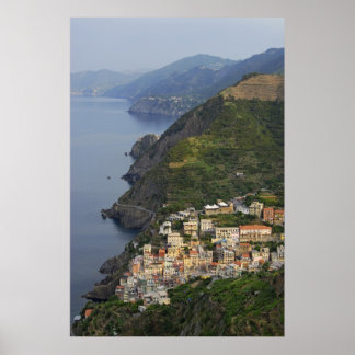 Póster Riomaggiore e Cinque Terre, Itália