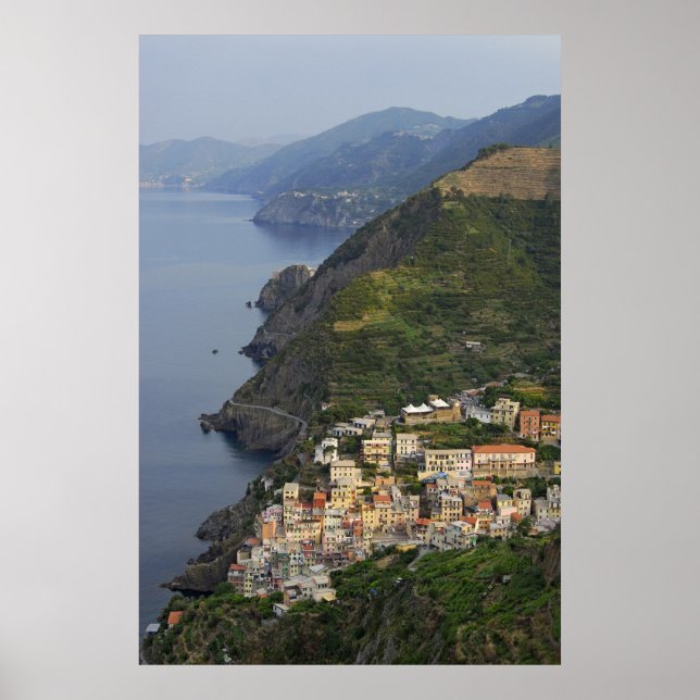 Póster Riomaggiore e Cinque Terre, Itália (Frente)