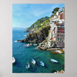 Póster Riomaggiore Harbor
