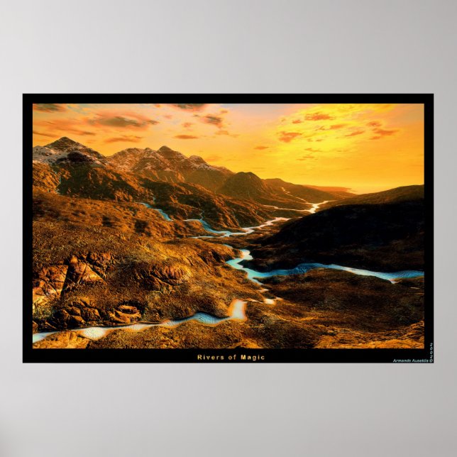 Póster Rios de Mágica (Frente)