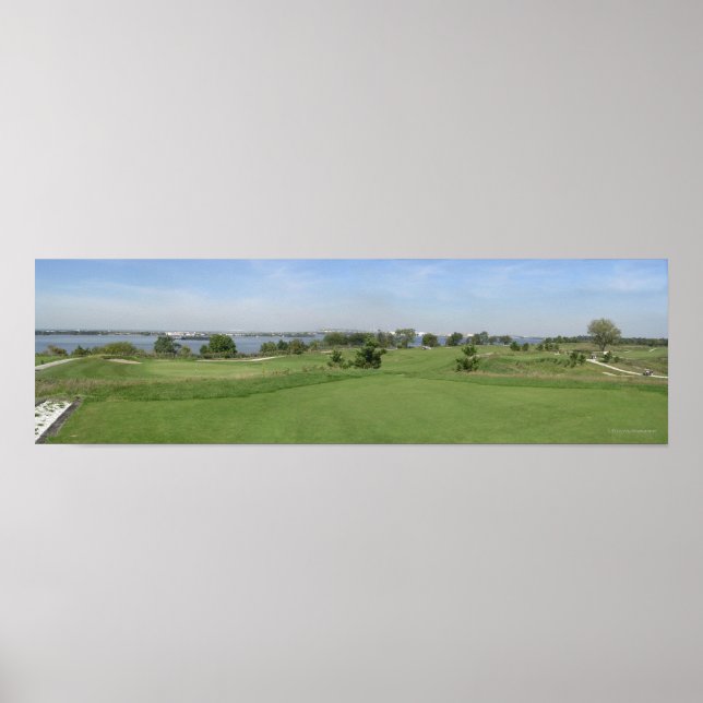 Poster RioVentos Curso de Golfe Panorâmica P... (Frente)