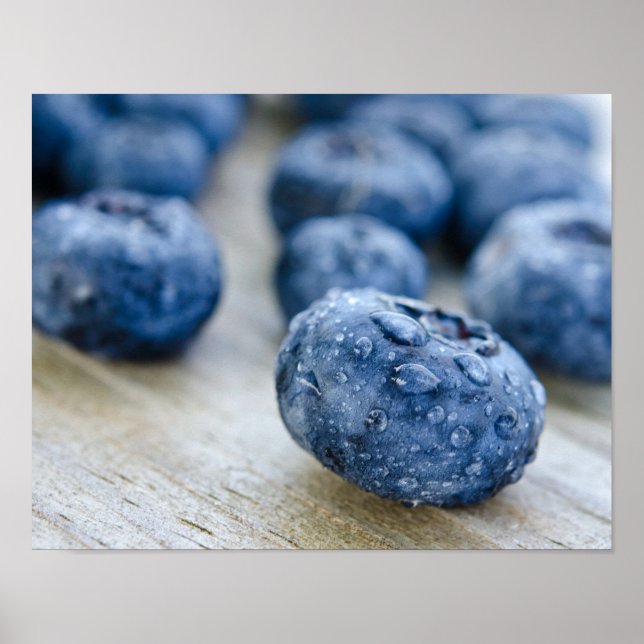 Poster Ripe Blueberry (Frente)