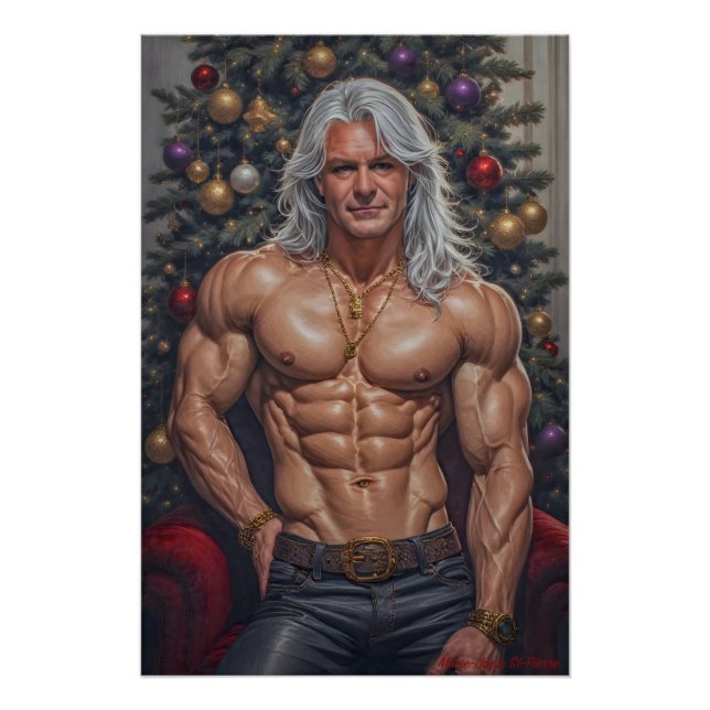 Póster Ripped and Ready for Yuletide (Frente)