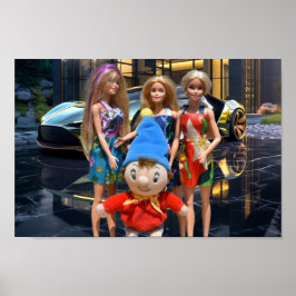 Poster Riqueza e fama é atrativa.