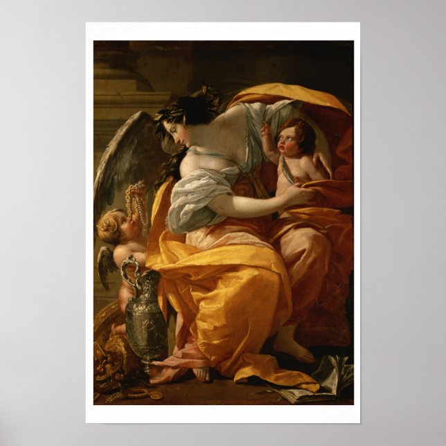 Póster Riqueza (petróleo na canvas) (Frente)