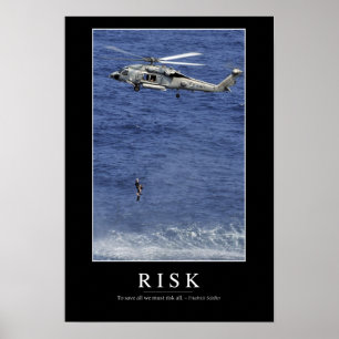 Póster Risco: Citações inspiradas 1