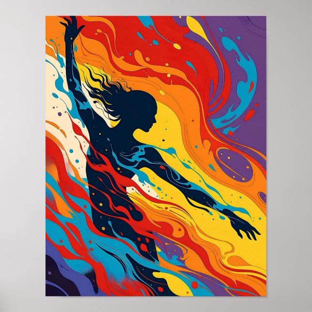 Poster Rise Above (Frente)