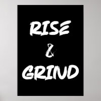Rise e Grind - Gym, Hustle, Sucesso