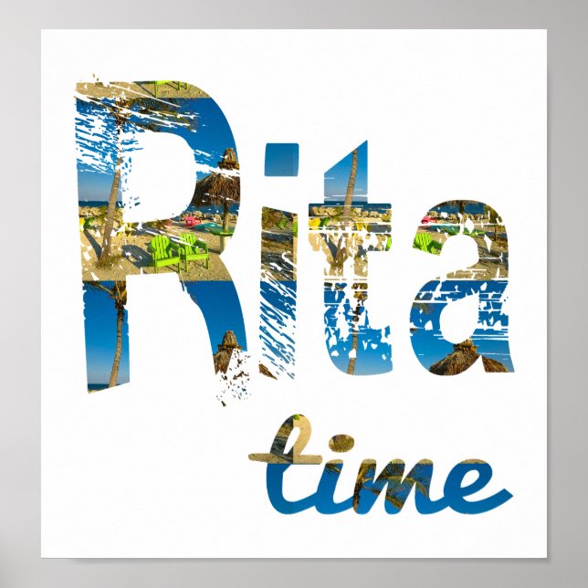 Poster Rita Time Beach (Frente)