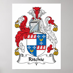 Poster Ritchie Family Crest