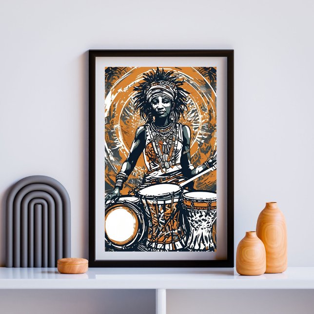 Poster Ritmo da Tribo do Sol (Criador carregado)