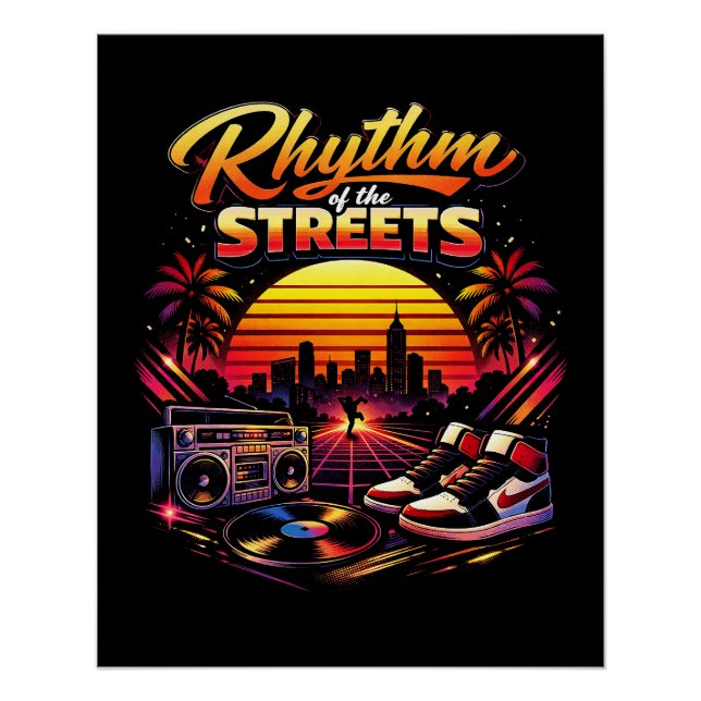 Póster Ritmo das Ruas (Frente)