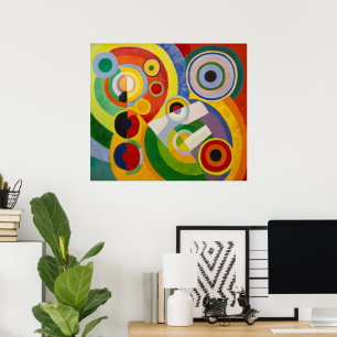 Poster Ritmo, Joy da Vida Robert Delaunay