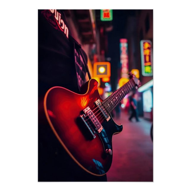 Póster Ritmo Neon (Frente)