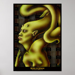 Póster Ritos do primavera