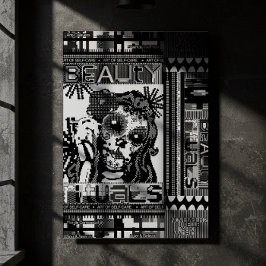 Póster Rituais de Beleza: Sagrado e Negrito