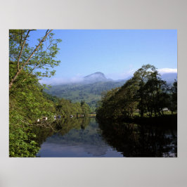 Poster River Lochay Killin Scotland