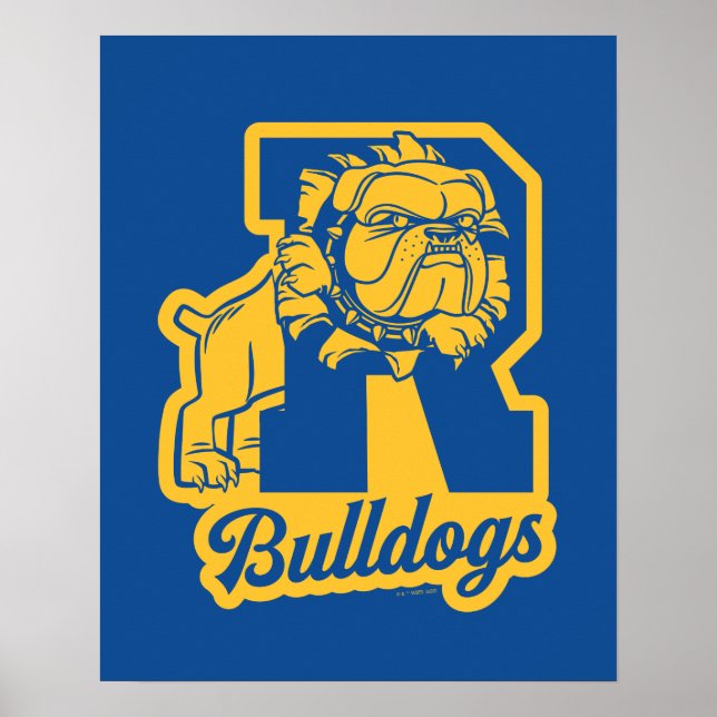 Poster Riverdale Bulldog Letterman (Frente)