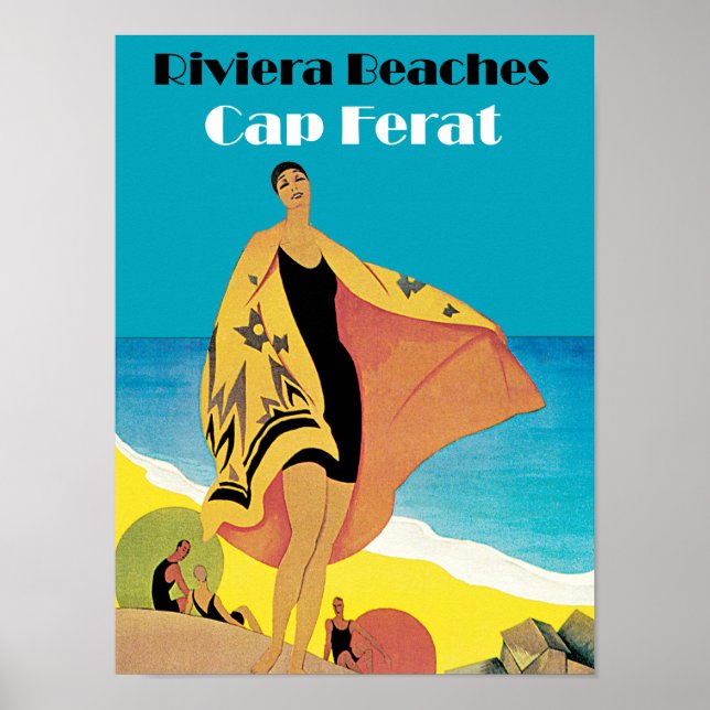 Póster Riviera Beaches ~ Ferat Boné (Frente)