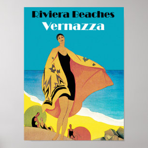 Póster Riviera encalha o ~ Vernazza