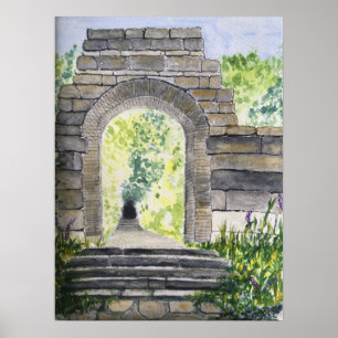 Poster Rivington Terraced Gardens Archway