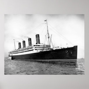 Poster RMS Aquitania