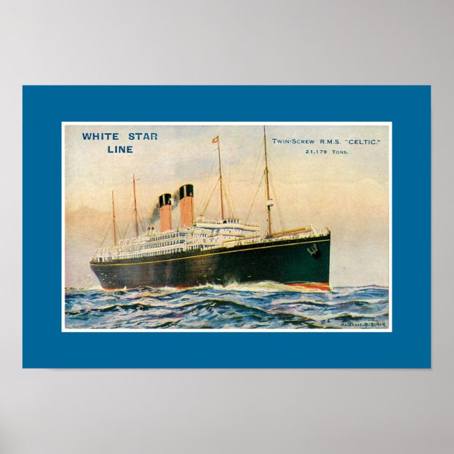 Póster RMS Celta (Frente)