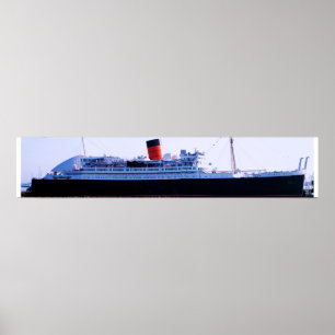 Poster RMS Queen Mary
