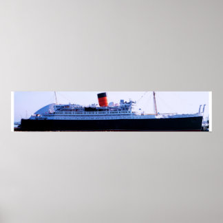 Poster RMS Queen Mary