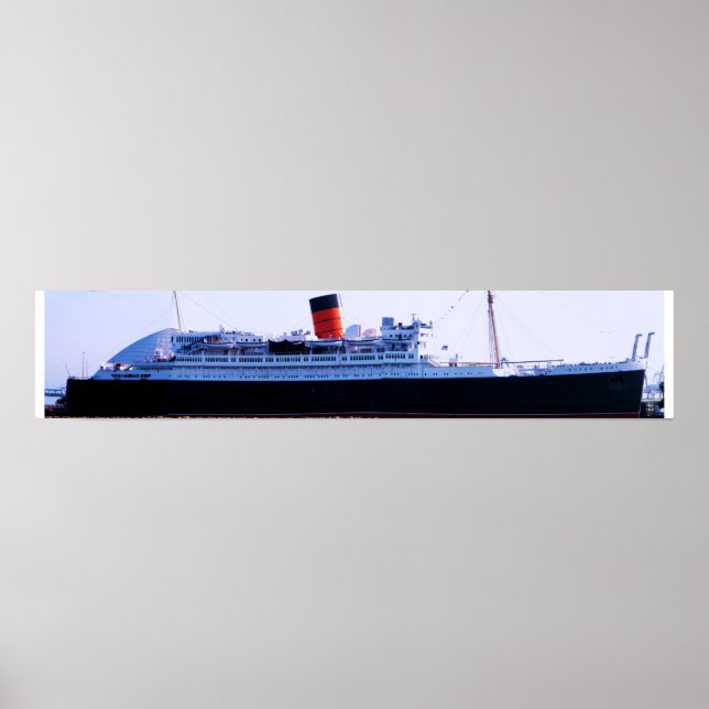 Poster RMS Queen Mary (Frente)