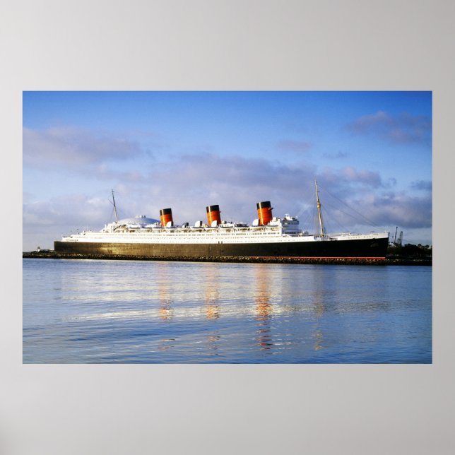 Póster RMS Queen Mary (Frente)