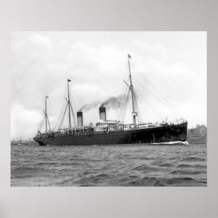 Póster RMS Teutonic