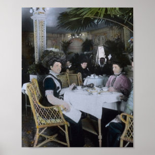 Poster RMS Titanic 1rua Passageiros Aproveitam o luxo