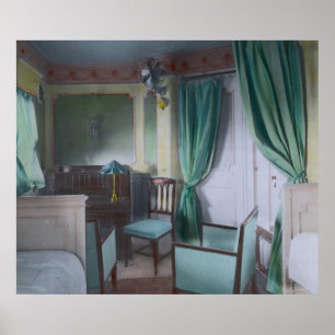 Poster RMS Titanic Classe Superior Cabina Luxo