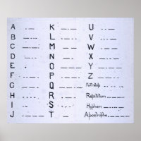 RMS Titanic Vintage Morse Code SOS