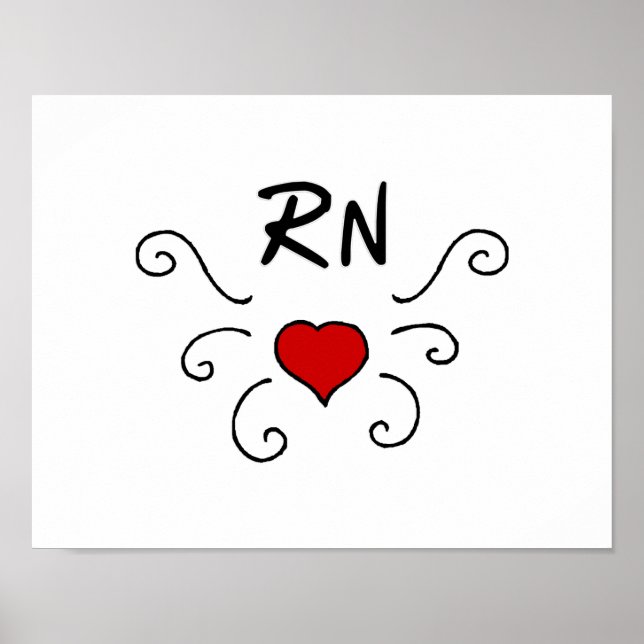 Poster RN Love Tattoo (Frente)