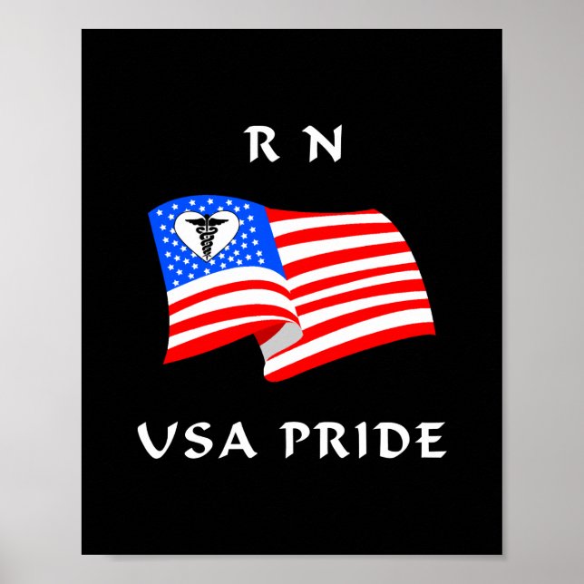 Póster RN USA Pride (Frente)