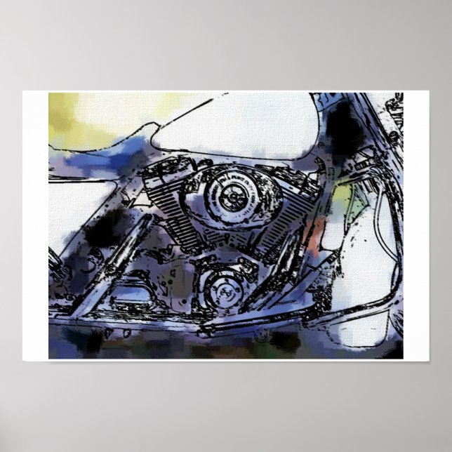 Póster Road King Personalizado (Frente)