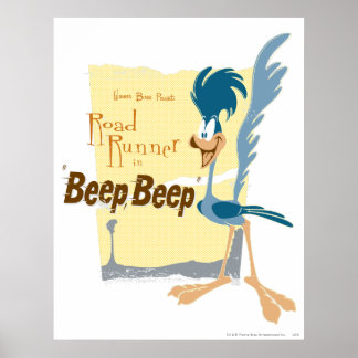 POSTER ROAD RUNNNER™ BEEP BEEP!™