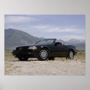 Póster Roadster 1998 de Mercedes-Benz SL500