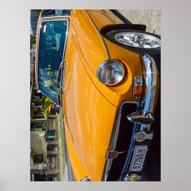 Poster Roadster GT Clássico MGB (Frente)