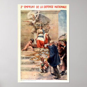 Poster Robaudi Alcide Théophile Vintage Advert Francês