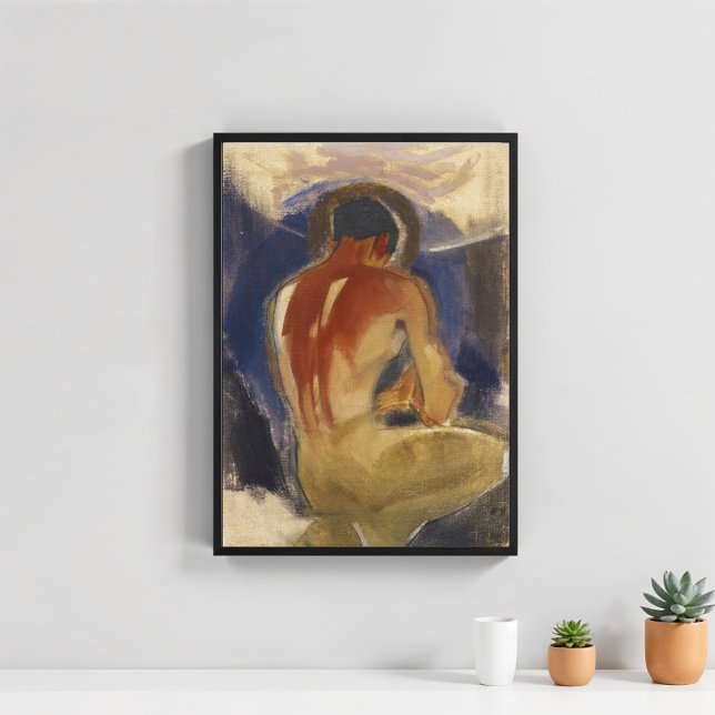 Poster Robber na Porta do Paraíso, Helene Schjerfbeck (Criador carregado)