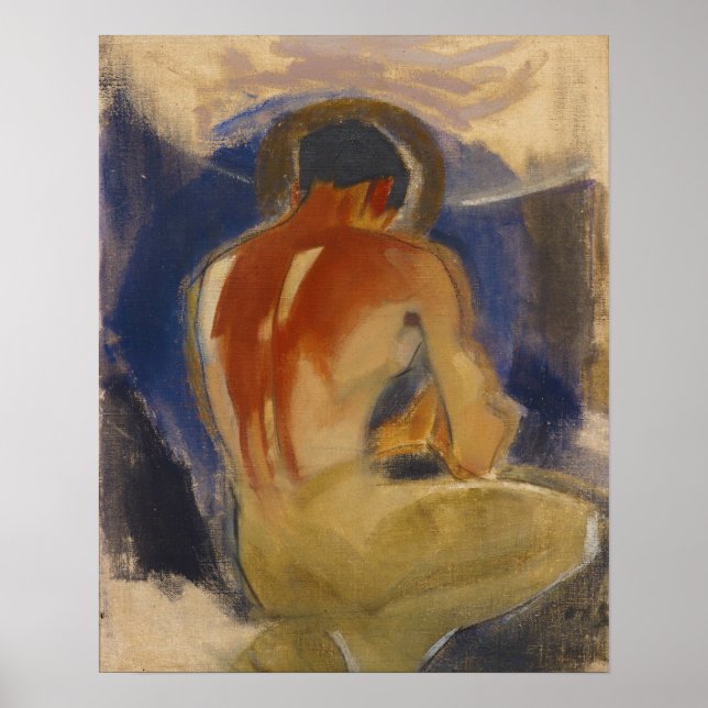 Poster Robber na Porta do Paraíso Helene Schjerfbeck (Frente)