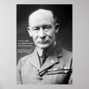 Póster Robert Baden-Powell