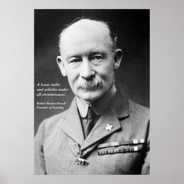 Póster Robert Baden-Powell (Frente)