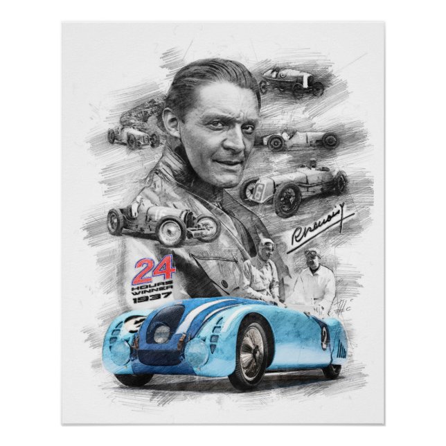 Póster Robert Benoist (Frente)